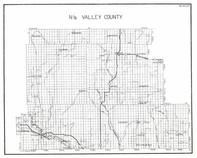 Valley County - North, Wendell, Bererton, Hinsdale, Vandalia, Tampico, Larslan, Avondale, Baylor, Genevieve, Meharry, Barnard, Montana State Atlas 1950c